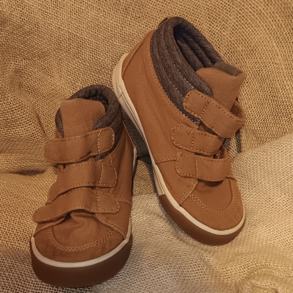 Little Boys Brown Work Boots